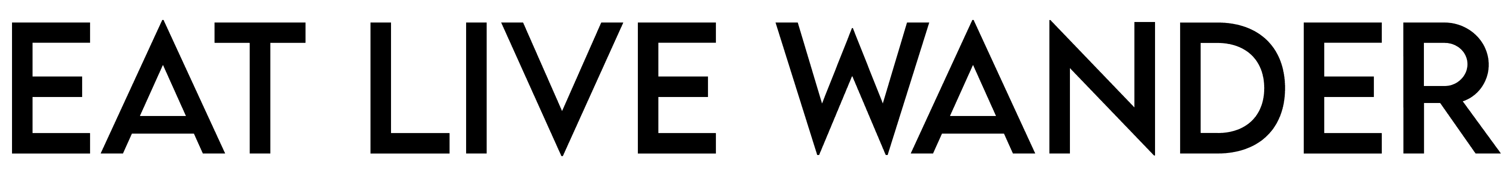 Horizontal — Black PNG 3000x350px