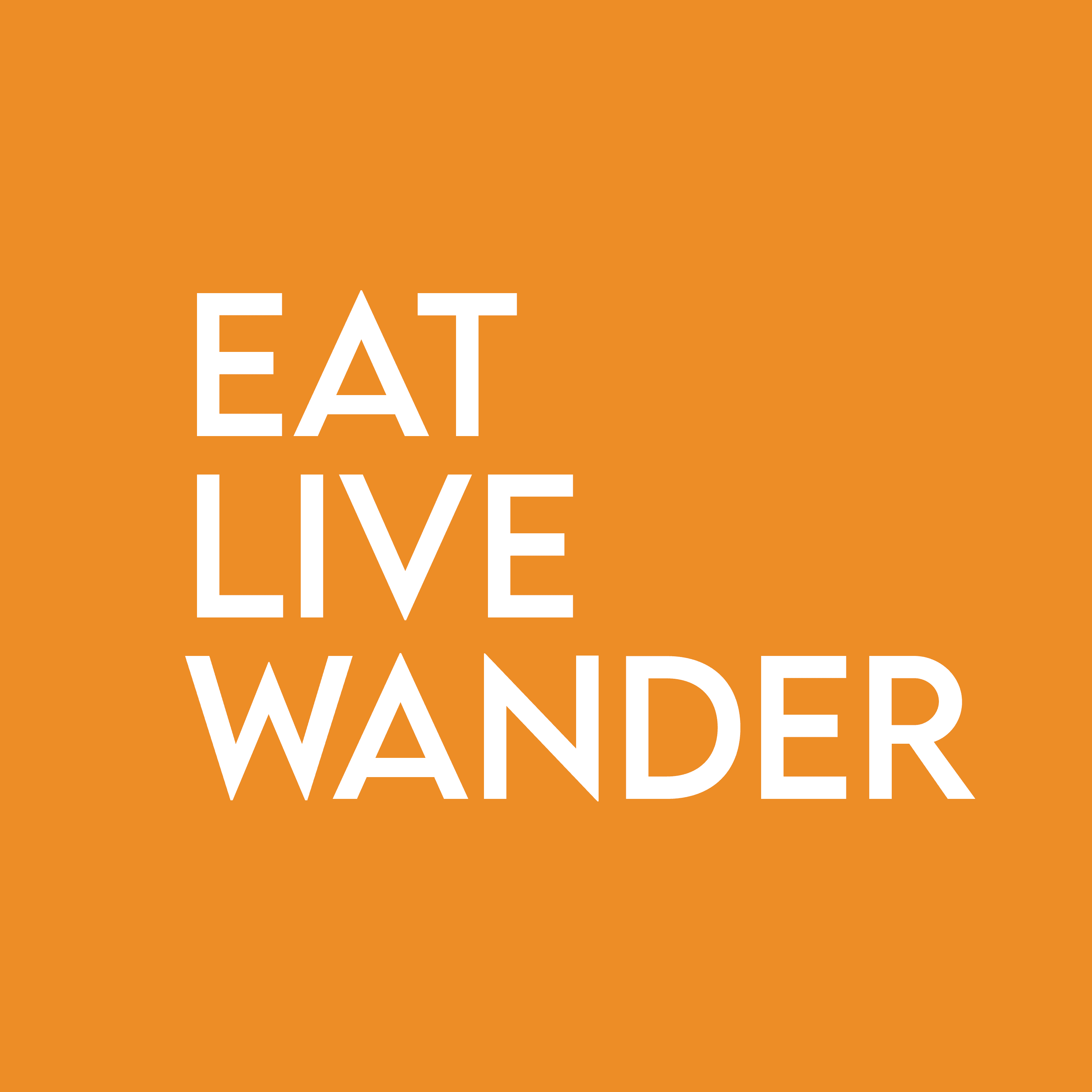 Square — White on Yellow PNG 3000x3000px